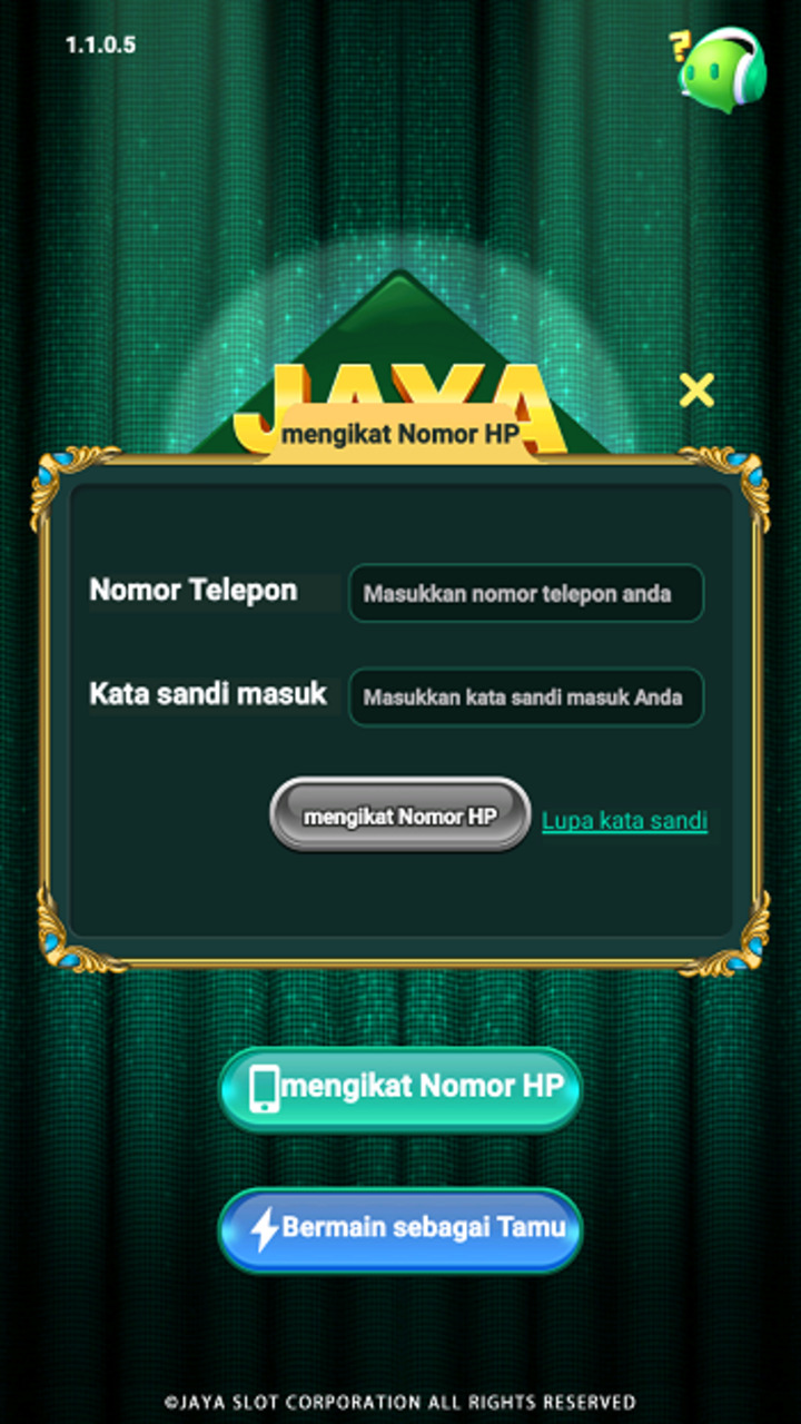 JayaBet screenshot