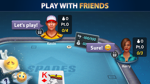 Spades by Pokerist screenshot