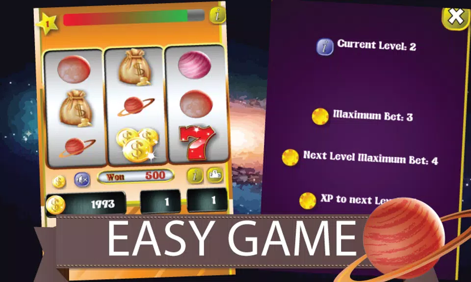 Galaxy 777 Slots screenshot