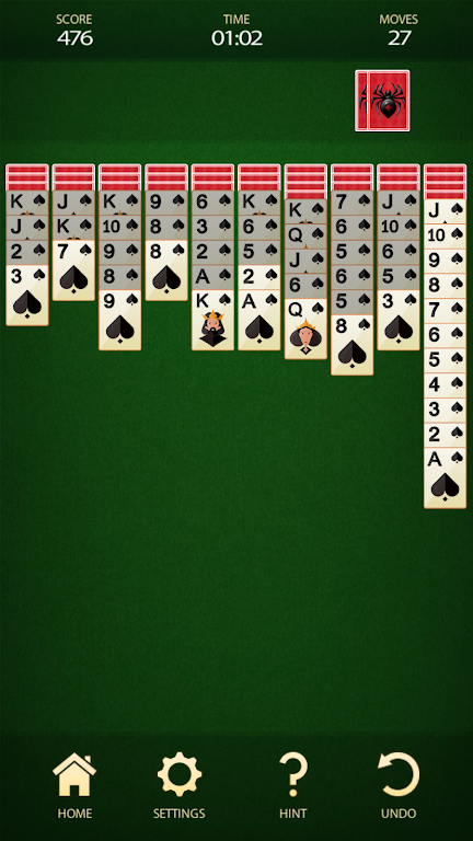 Spider Solitaire: Card Game screenshot